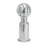 Fast-loading rotary cleaning ball